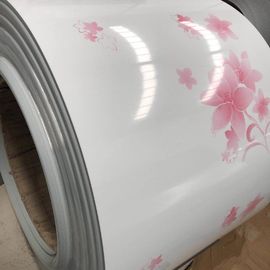 Energy Efficient Prepainted Steel Coil Weight ≤8T With PE Coating Pattern Printing