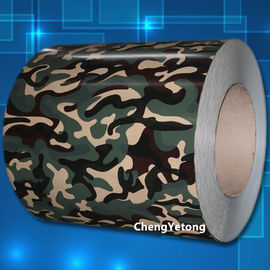 Outdoor Decoration Color Coated Steel Coil Camouflage Color With SMP Coating
