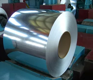 Camadas mergulhadas 50-275 g/m2 bobina de aço galvanizado laminada a frio CID 508-610 mm