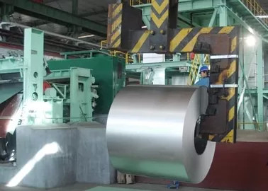 Cromado 610mm CID SGCC padrões Hot Dip Galvanized Strip de aço com Spangle regular