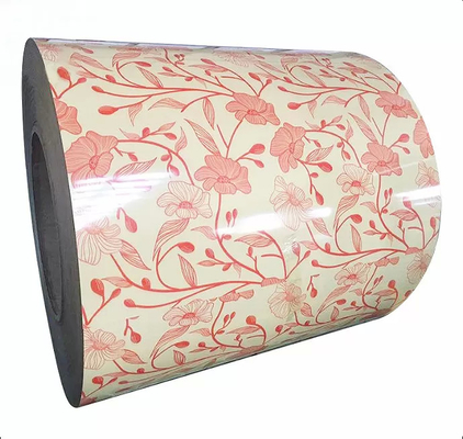 SGCC bobina de galvalume pré-pintada com revestimento de zinco 80 g/m2 para decoração e mobiliário