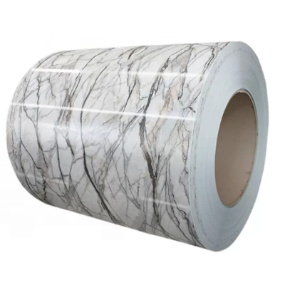 CGCC Marble Design PPGI Color Coated Galvanized Steel Coil JIS G 3312 / EN 10169